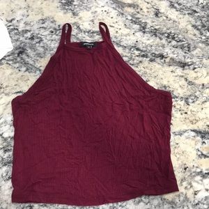 Crop top wine